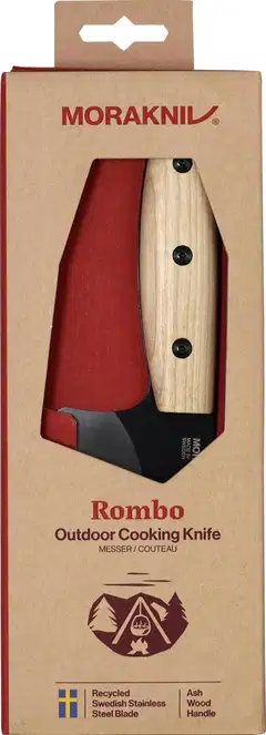 Morakniv veitsi Rombo Black Blade Ash Wood 14086 - 5