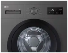 LG edestä täytettävä pyykinpesukone F4A1009NDK, 9kg, tumma harmaa - 4