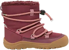Viking lasten WP talvikengät Birch Barefoot - Wine - 3