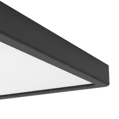 EGLO kattovalaisin Fueva 6 LED 13W CCT 29x29 cm musta - 3