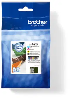 Brother mustepatruuna LC426VAL BK/C/M/Y - 1