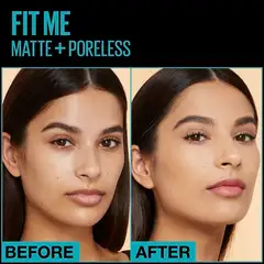 Maybelline New York Fit Me Matte+Poreless -meikkivoide 128 Warm Nude 30ml - 5