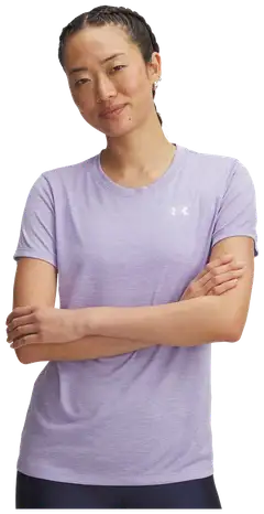 Under Armour naisten lyhythihainen treenipaita Tech SSC Twist 1384230 - Purple - 3