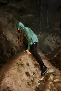 Jack Wolfskin miesten housut Hikeout - BLACK - 10