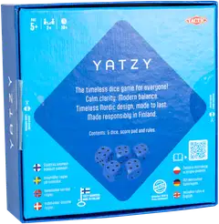 Tactic Noppapeli Yatzy Minimalist sininen - 4