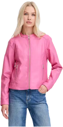 B.young naisten keinonahkajakku Byacom - Phlox Pink - 3