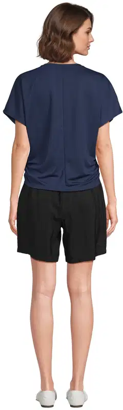 WKLY. naisten lyhythihainen trikoopusero 213W282601 - Navy - 3
