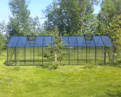 Ecoslider kasvihuone Lux 2.0 X 8.3 - 11