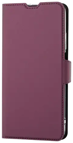 Wave Book Case, Honor X7a, Smoky Sangria - 1