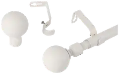 Ihanin verhotanko Mira mattavalkoinen 160-310cm 16/19mm - 2