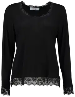 Hailys naisten trikoopaita Gi44gi - black - 1
