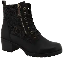 House naisten korolliset nilkkurit Tilda - Black/print - 1