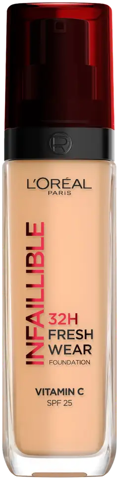 L'Oréal Paris Infaillible Fresh Wear 200 Warm Undertone meikkivoide 30ml - 1