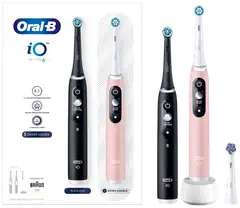 Oral-B iO6 Black Lava ja Pink Sand -Sähköhammasharja Braun-tekniikalla - 1