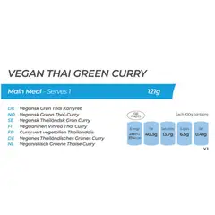 Vegaaninen vihreä thai curry retkiateria - 2