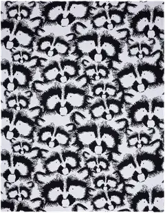 Finlayson neulostorkkupeitto Pesue 125x150cm musta/valkoinen - 3