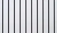 Maler Louvre uritettu rimasisustuspaneeli MDF 12x195x2500 ympäripontattu melamiini valkoinen E0 1,46m2 - 2