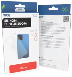 Wave silikonisuoja Apple iPhone 18 Pro/Apple iPhone 17 Pro kirkas - 1