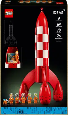LEGO® Ideas 21367 Tintin®-sarjakuvan kuuraketti - 5