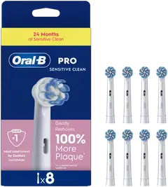 Oral-B Pro Sensitive Clean vaihtoharja 8kpl - 1
