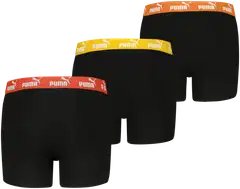 PUMA lasten bokserit 3 kpl Elements musta/musta/musta 701230429 - Red / Black - 2