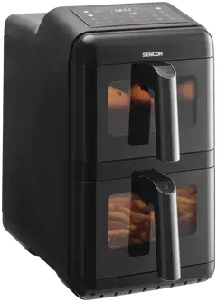 SENCOR Dual Air Fryer kiertoilmakypsennin SFR 1250BK - 3