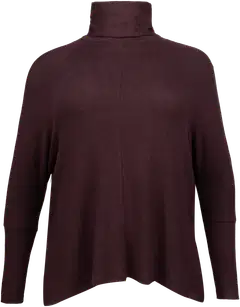 House naisten neulepusero 213HP34620, D-mitoitus - Burgundy melange - 1