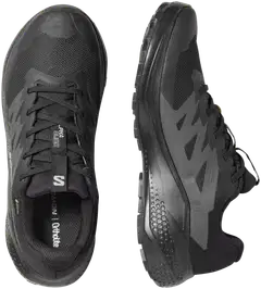 Salomon Alpha glide GTX W naisten juoksukenkä WP - Black/Asphalt/Black - 6