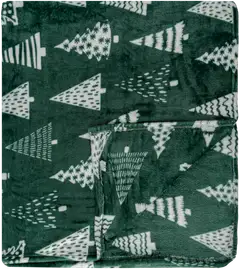 House huopa Kuuset 130x170 cm vihreä/valkoinen - 1