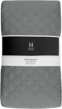 House päiväpeitto Cinthia 260x260 cm vihreä - 1