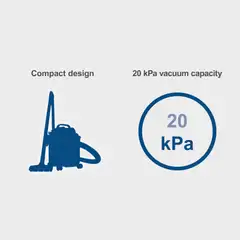 Scheppach märkä / kuiva pölynimuri VC16 - 4