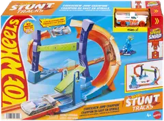 Hot Wheels Stunt Tracks Corkscrew Jump Champion - 2