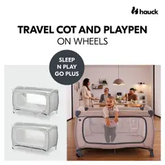 Hauck matkasänky Sleep N Play Go Plus minttu - 12