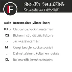 Finnero ballerina pestävä narttusuoja koiralle pinkki l - Pinkki - 4