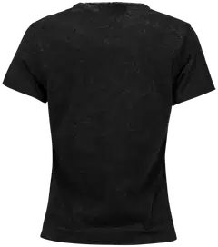 Hailys naisten t-paita Th44ea Glitter - Black washed - 3