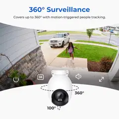 Imilab EC6 3K WiFi -valvontakamera ulkokäyttöön CMSXJ65A - 8
