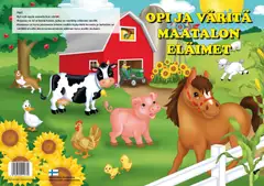 Opi ja väritä kirjat A4 - 4