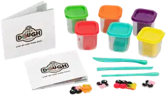 Just Dough muovailuvaha avaruusolento 6x57 g - 2