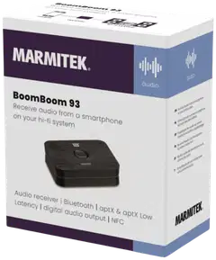 Marmitek Bluetooth aptX vastaanotin BoomBoom 93 - 9