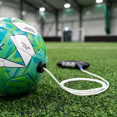 SenseBall Green 2 (Pro) narupallo, jalkapallo koko 2, vihreä ja valkoinen - 4