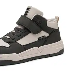 Dinsko lasten vedenpitävät kengät Oxford WP Mid 344740 - Grey multicolore - 4