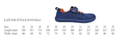Ciraf lasten paljasjalkalenkkarit Eliot K-S5169 - UNIT BLUE/ORANGE - 6