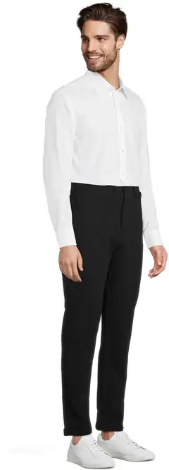 London Fog miesten jogger-housut 195LF03266 - BLACK - 4