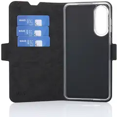 Wave Book Case, Samsung Galaxy S25 Edge 5G, Smoky Sangria - 3