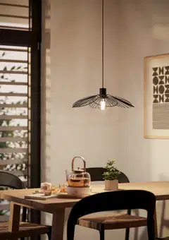 EGLO riippuvalaisin Binacua E27 maks 640W IP20 mattamusta - 3