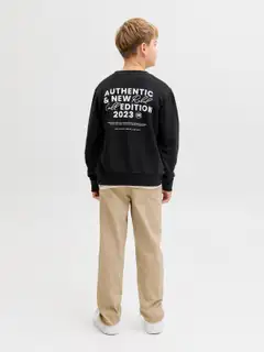 JJ REBEL JUNIOR lasten collegepusero - BLACK - 4