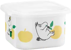 Muurla kannellinen emalipurkki Muumi Iloiset omput 1 l - 2