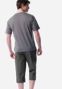 TEX miesten caprishortsit I275404 - Khaki - 4
