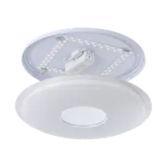 EGLO Plafondi connect.z Lanciano-Z led 56cm 4x11,2W kristalliefekti - 3