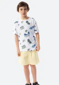 TEX lasten t-paita I276360 - WHITE 1 - 4